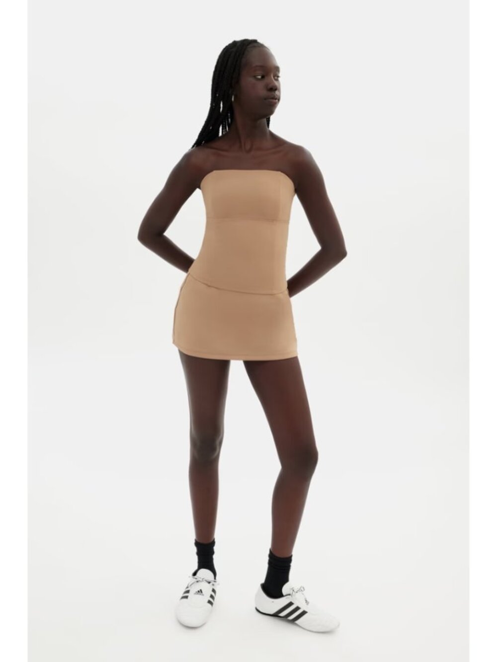 Girlfriend Collective Route Toni Tube Top NWT Size 5XL Neutral Summer Sporty